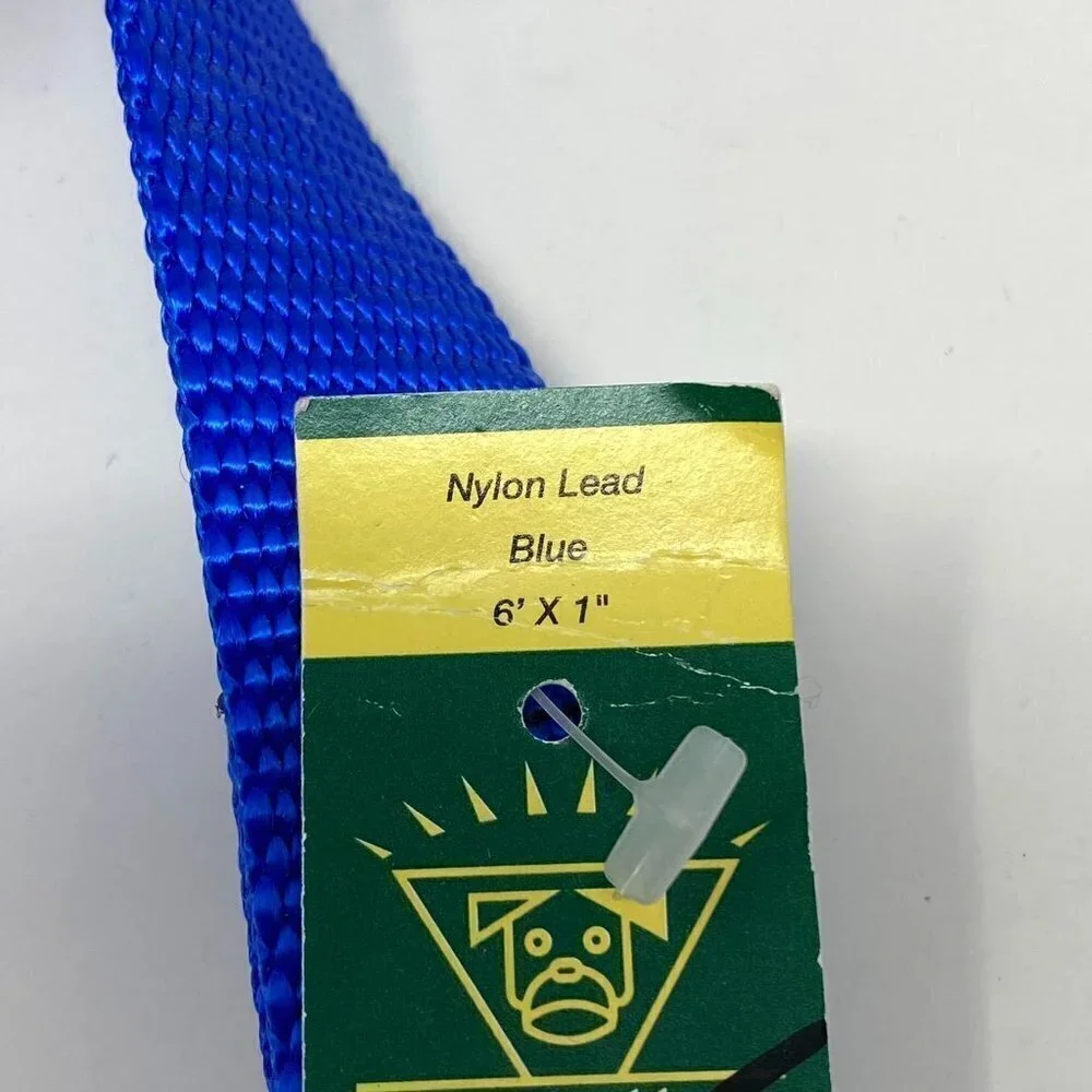 NWT Guardian Gear Dog Leash Lead Nylon Blue 6' x 1